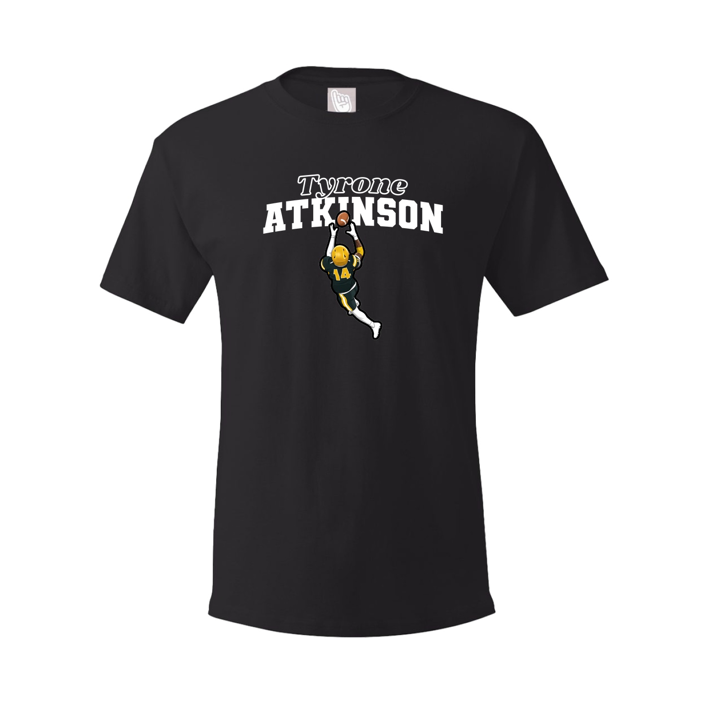 Youth Tee — Name Arch in Black