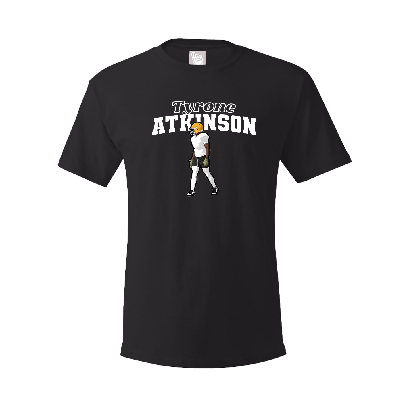 Youth Tee — Name Arch in Black