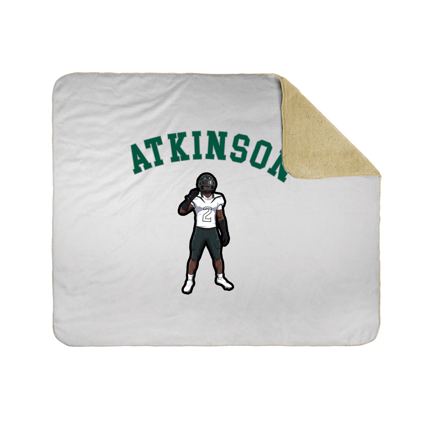 Throw Blanket — Shirsey Arch in White