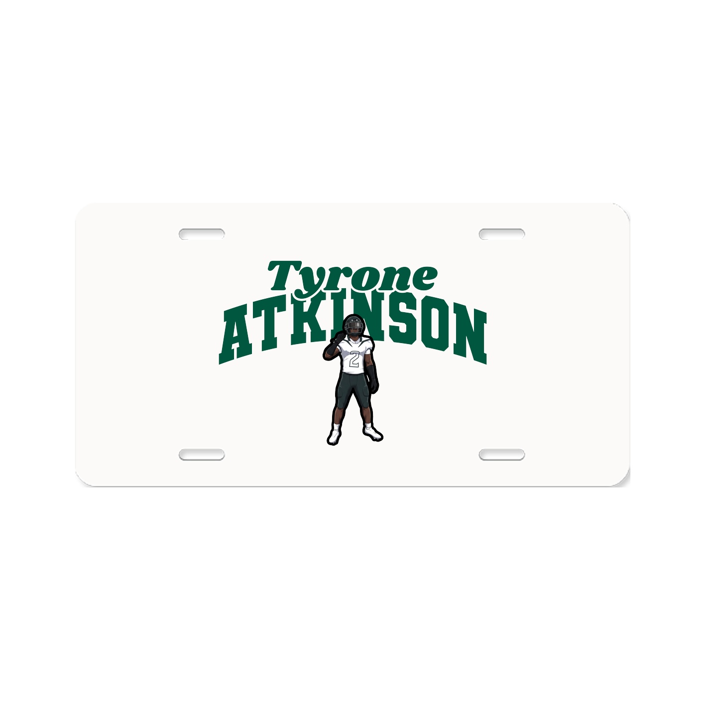 License Plate — Signature Arch in Classic