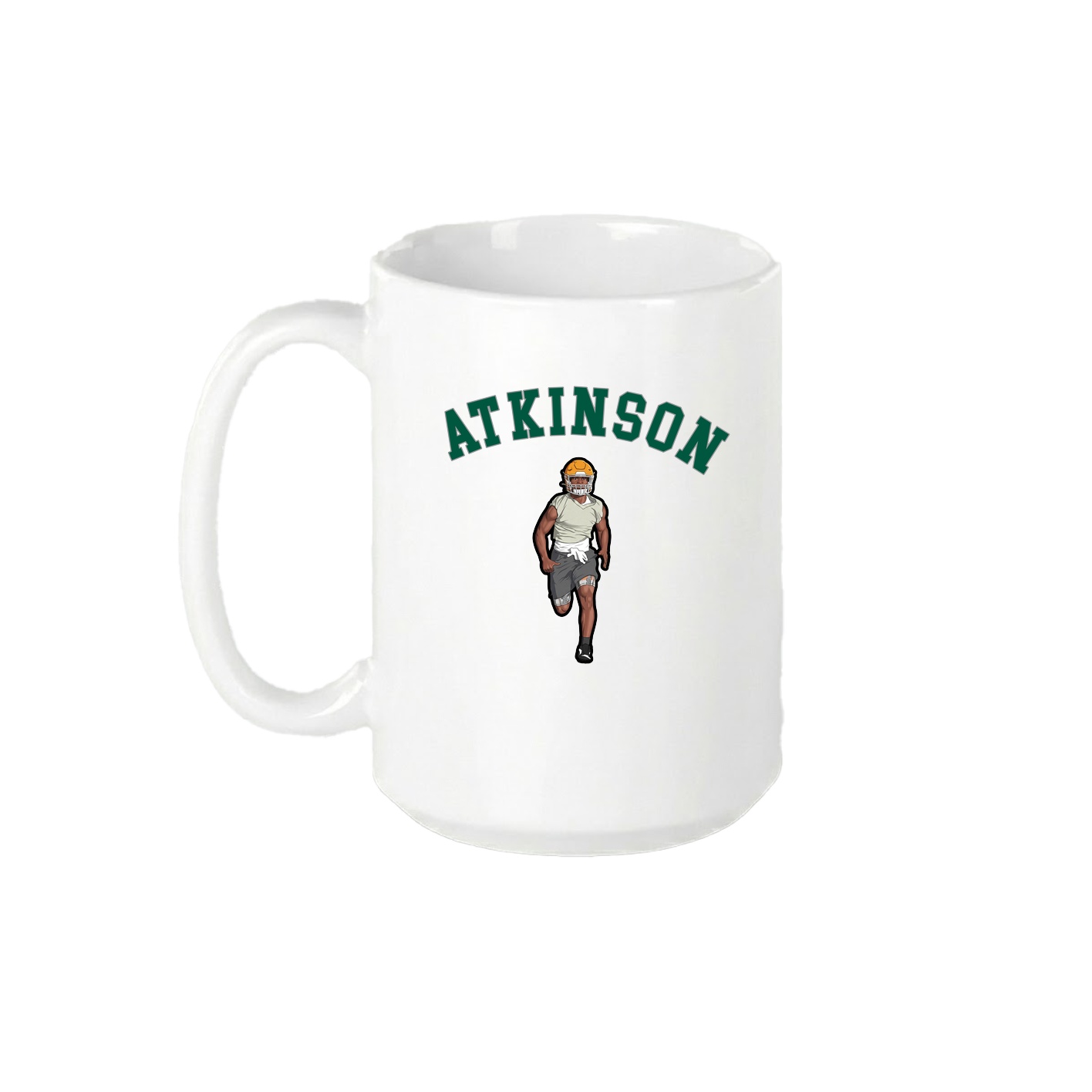 15oz Coffee Mug — Shirsey Arch in White