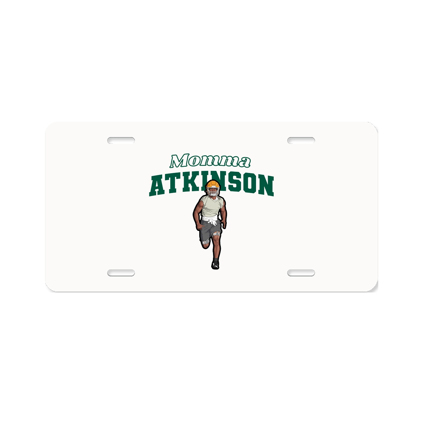 License Plate — Mothers Day Block in Classic