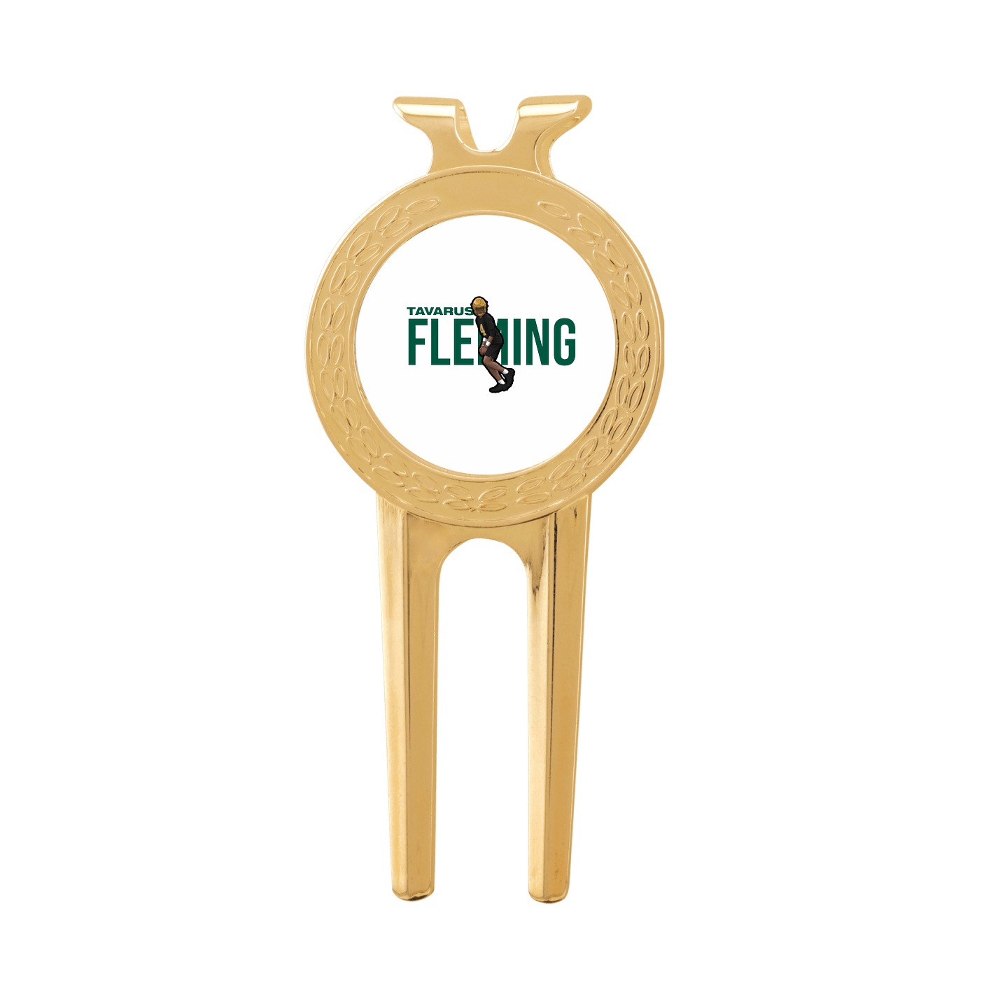 Divot Tool with Ball Marker — Player Name in Classic