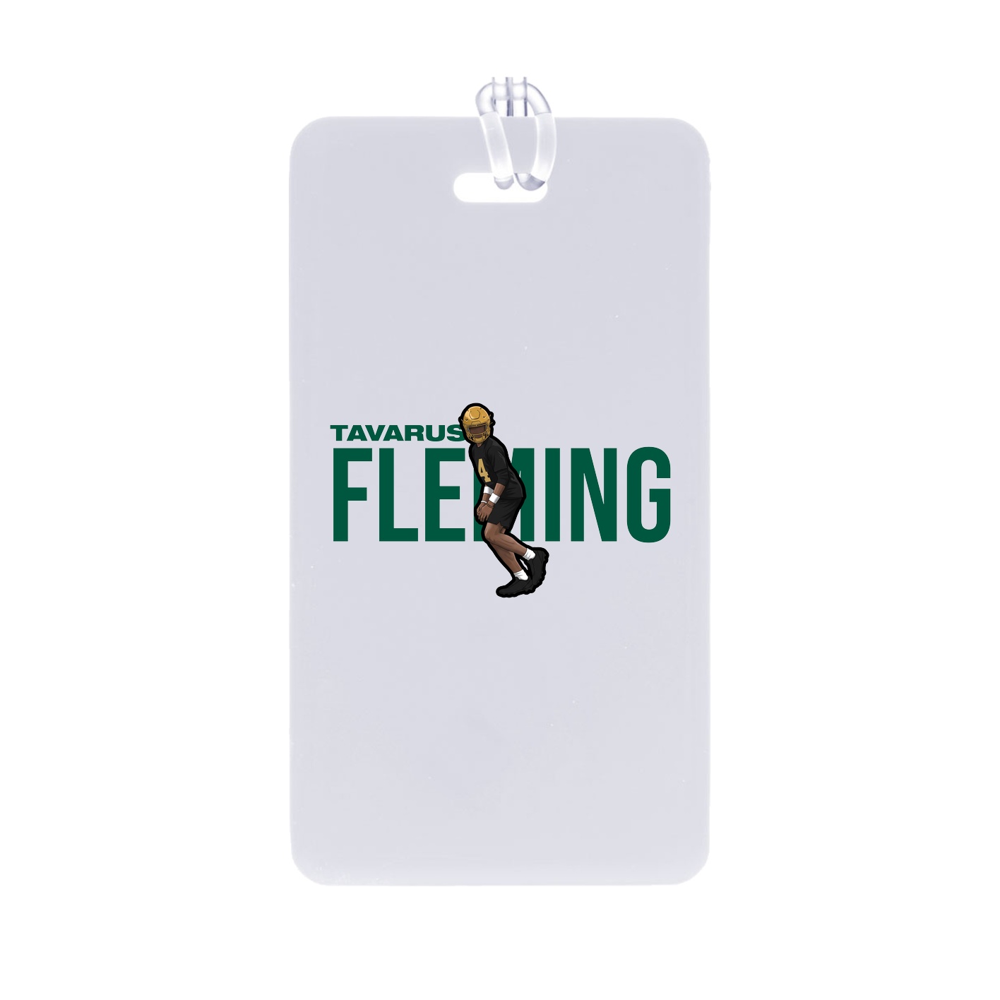 Bag Tag — Player Name in Classic