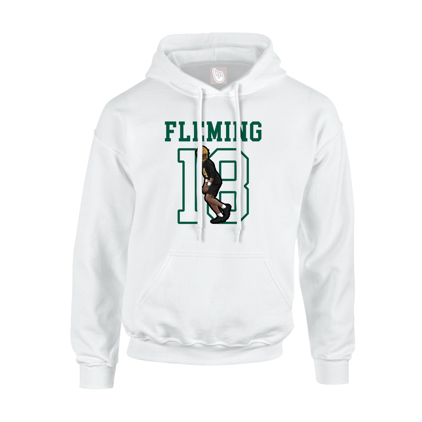 Youth Hoodie — Shirsey in White