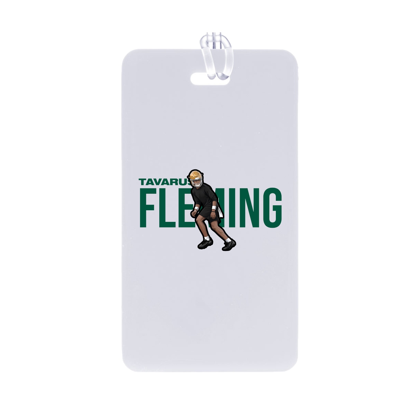 Bag Tag — Player Name in Classic