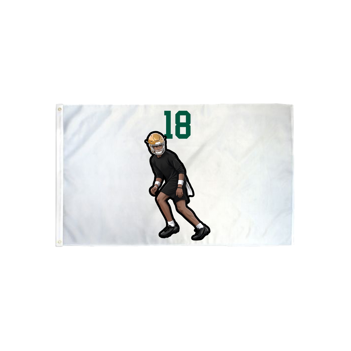 3x5 Flag — Number Top in Classic