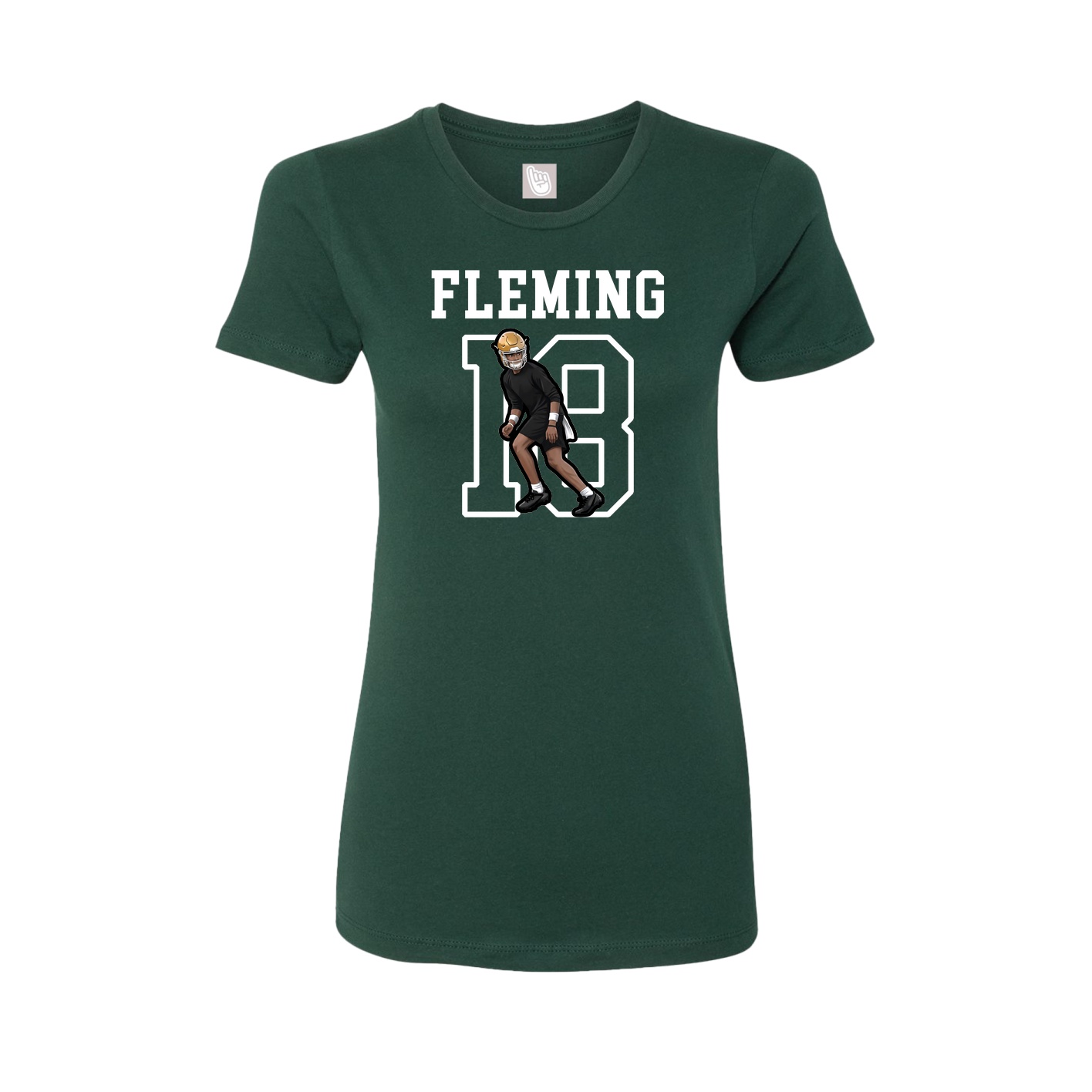 Fitted Women's Tee — Shirsey in Green