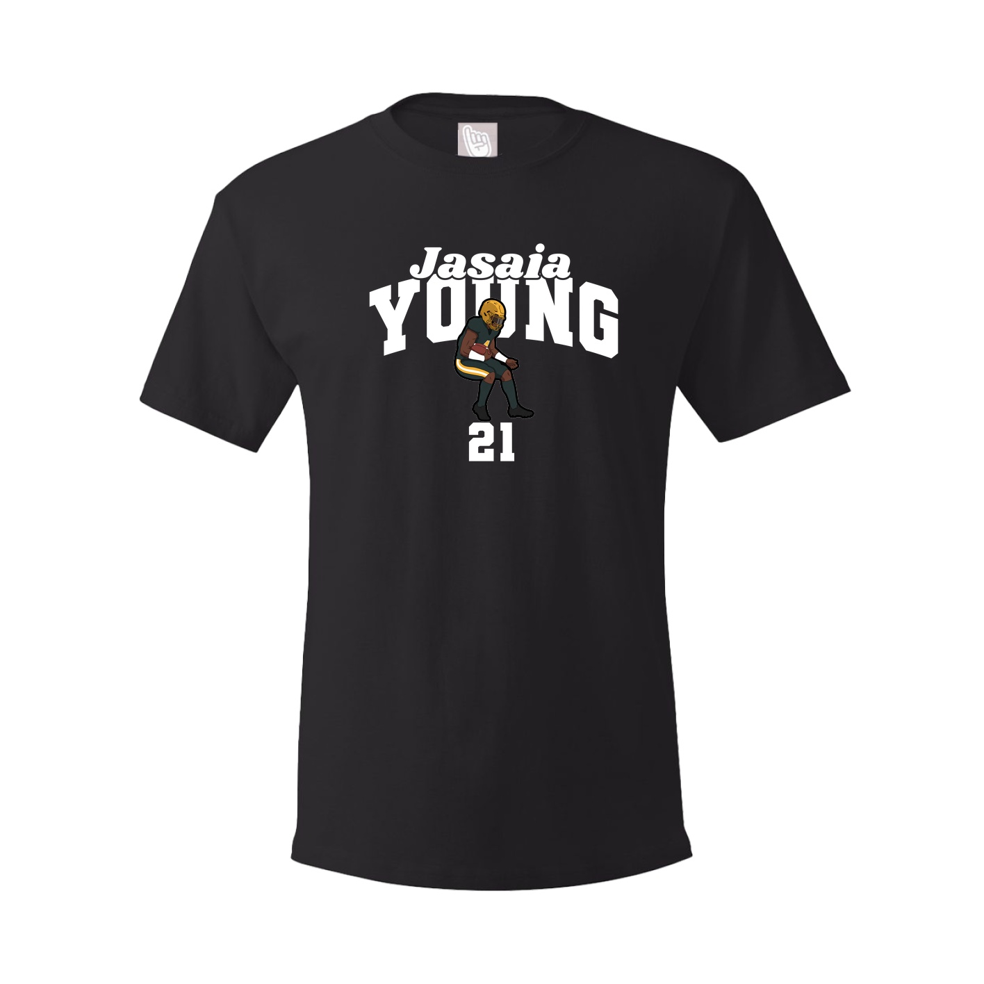 Youth Tee — Signature Arch in Black