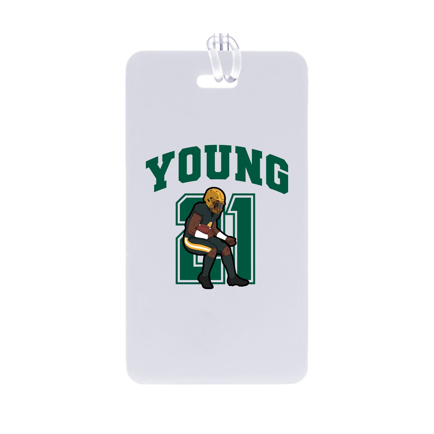 Bag Tag — Number in Classic
