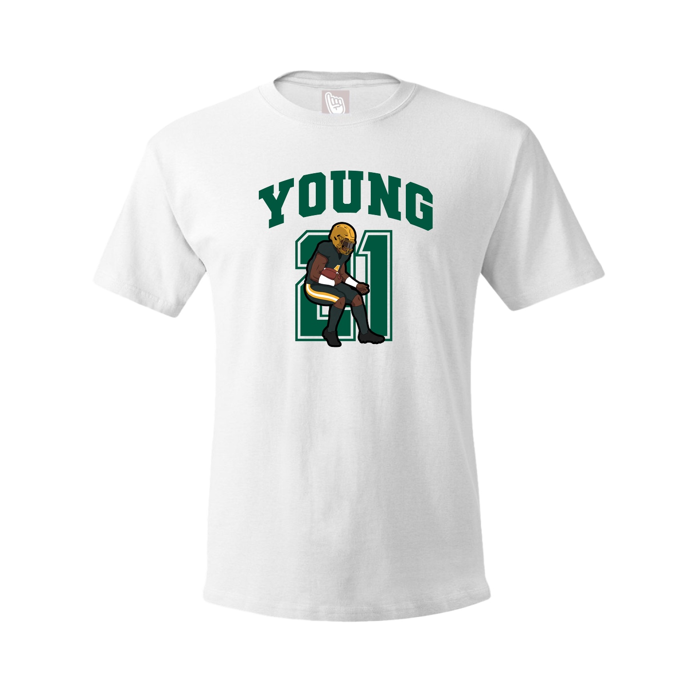 Tee — Number in White