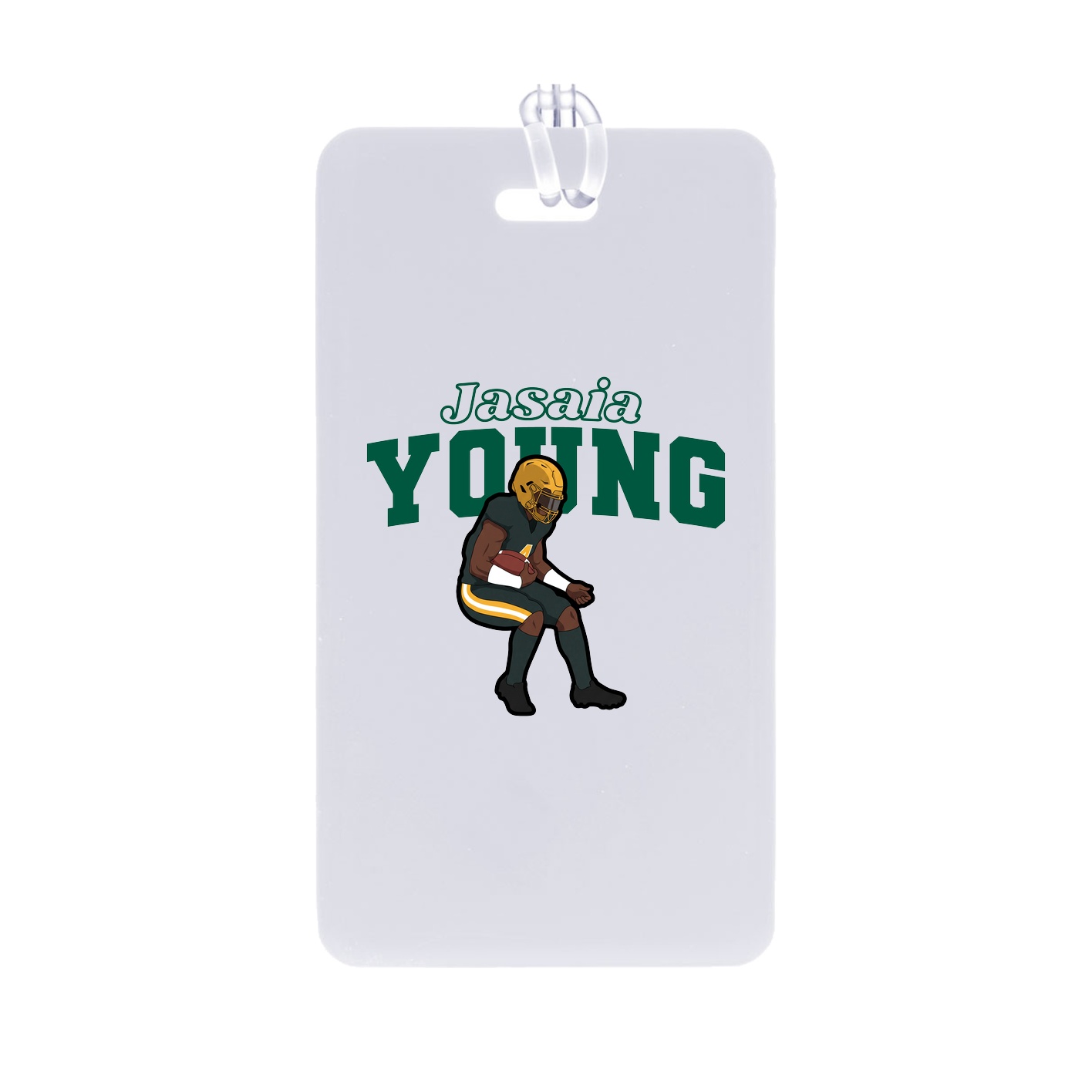 Bag Tag — Name Arch in Classic