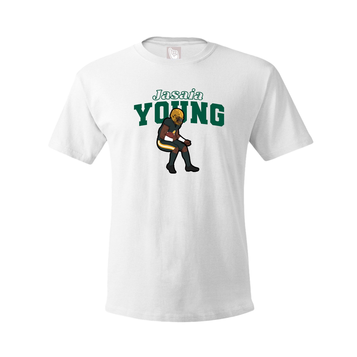 Tee — Name Arch in White