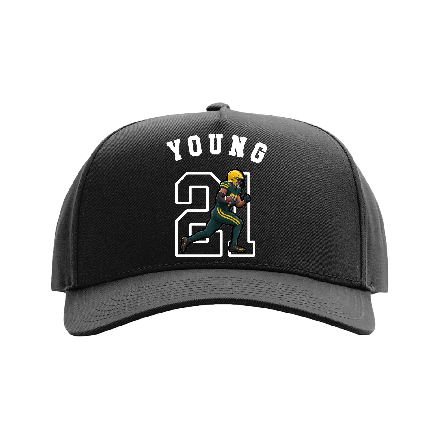 Full Fabric Five-Panel Champ Cap