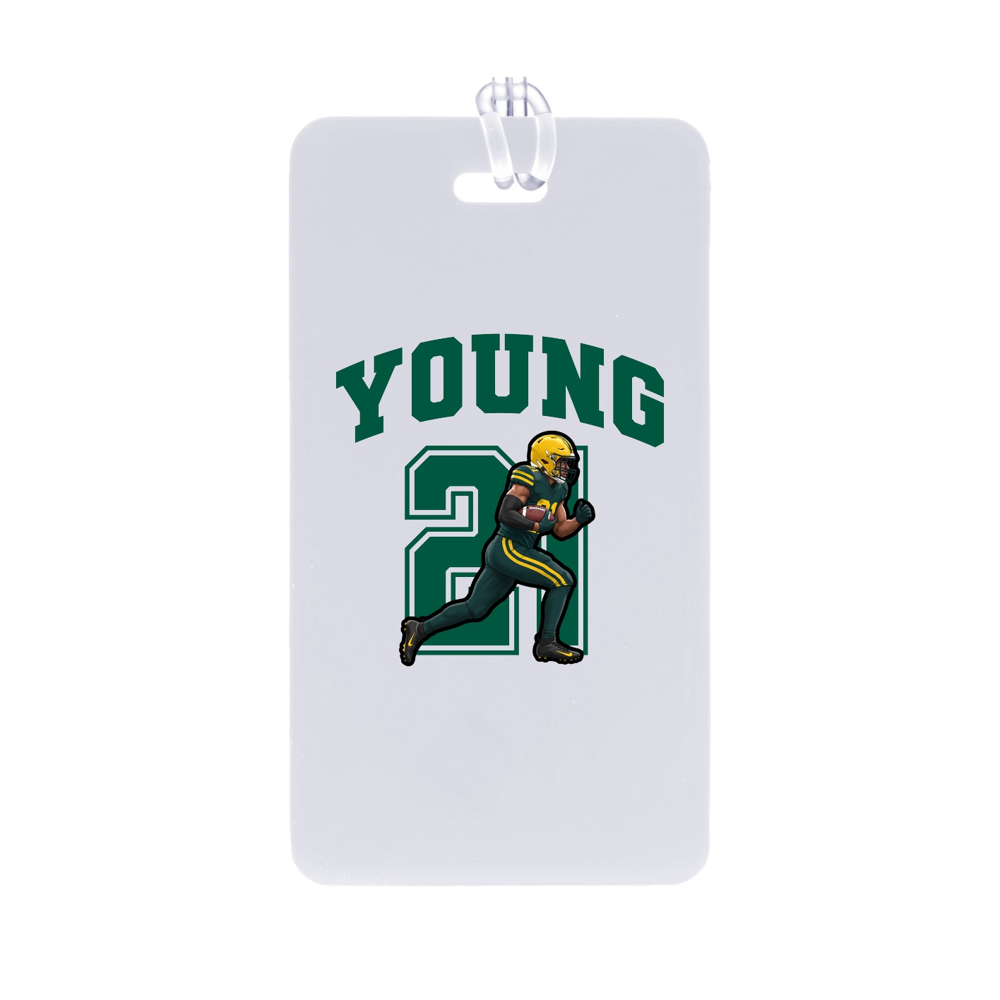 Bag Tag — Number in Classic