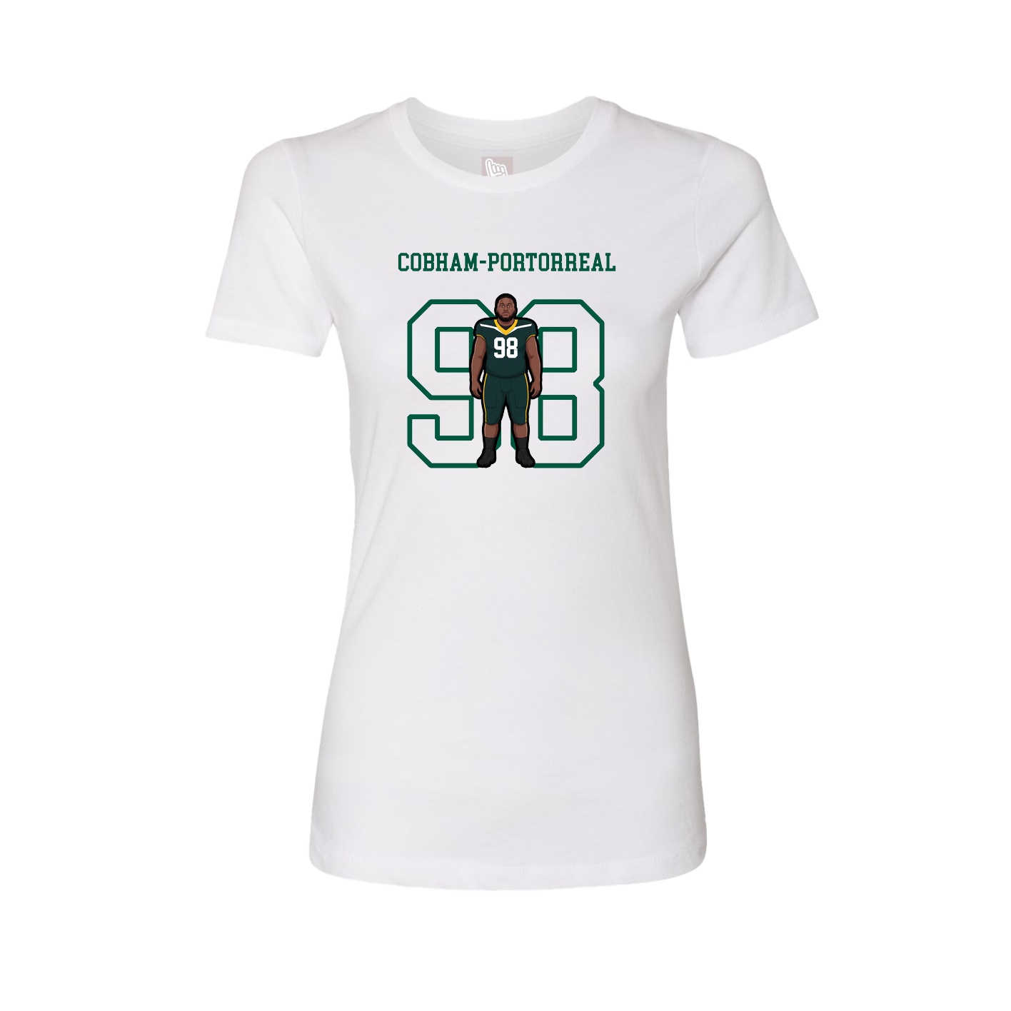 Fitted Women's Tee — Shirsey in White