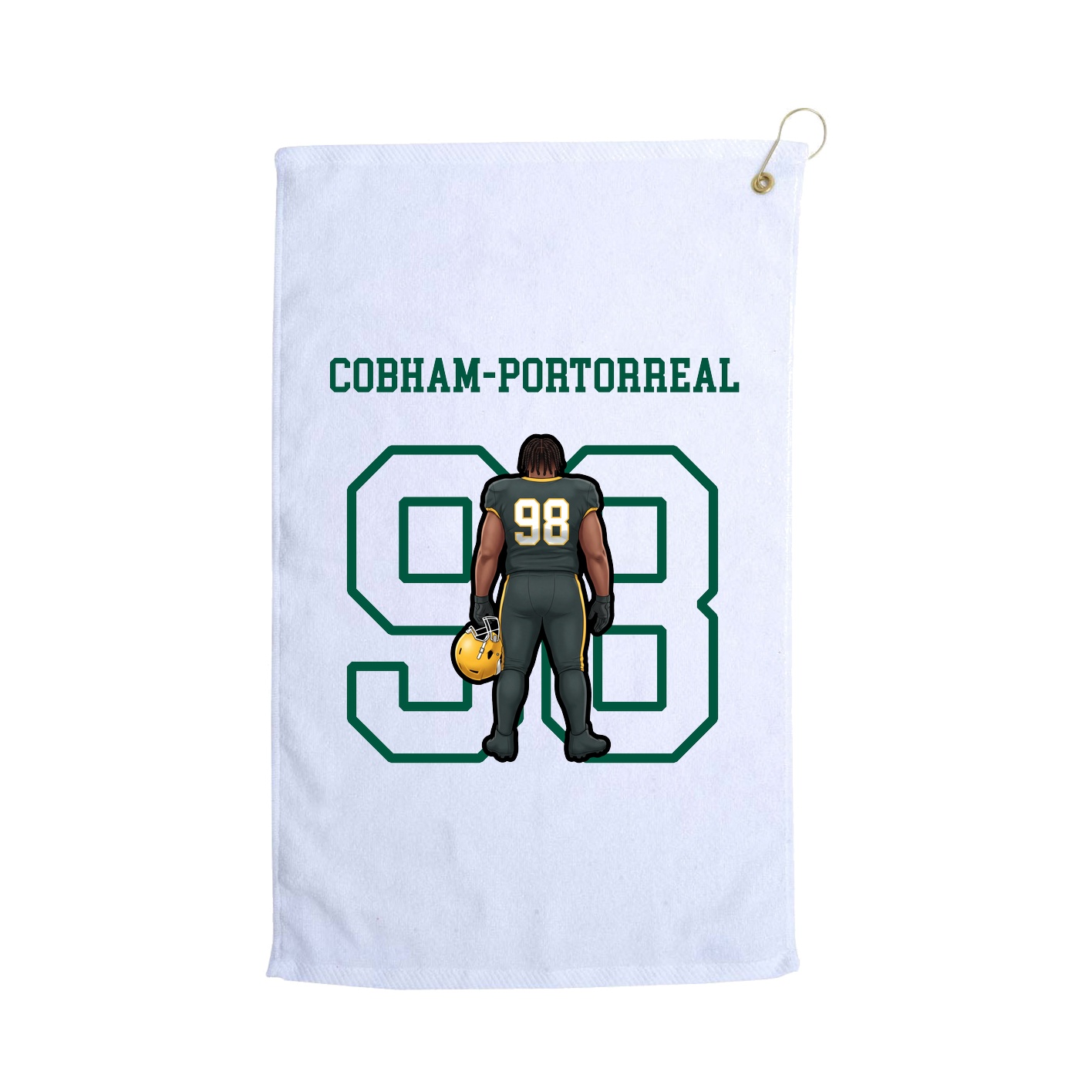 Golf Towel — Shirsey in White
