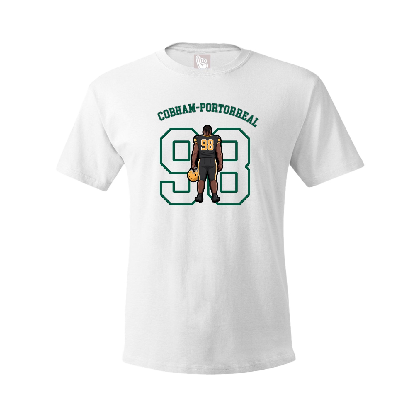 Youth Tee — Shirsey Arch in White