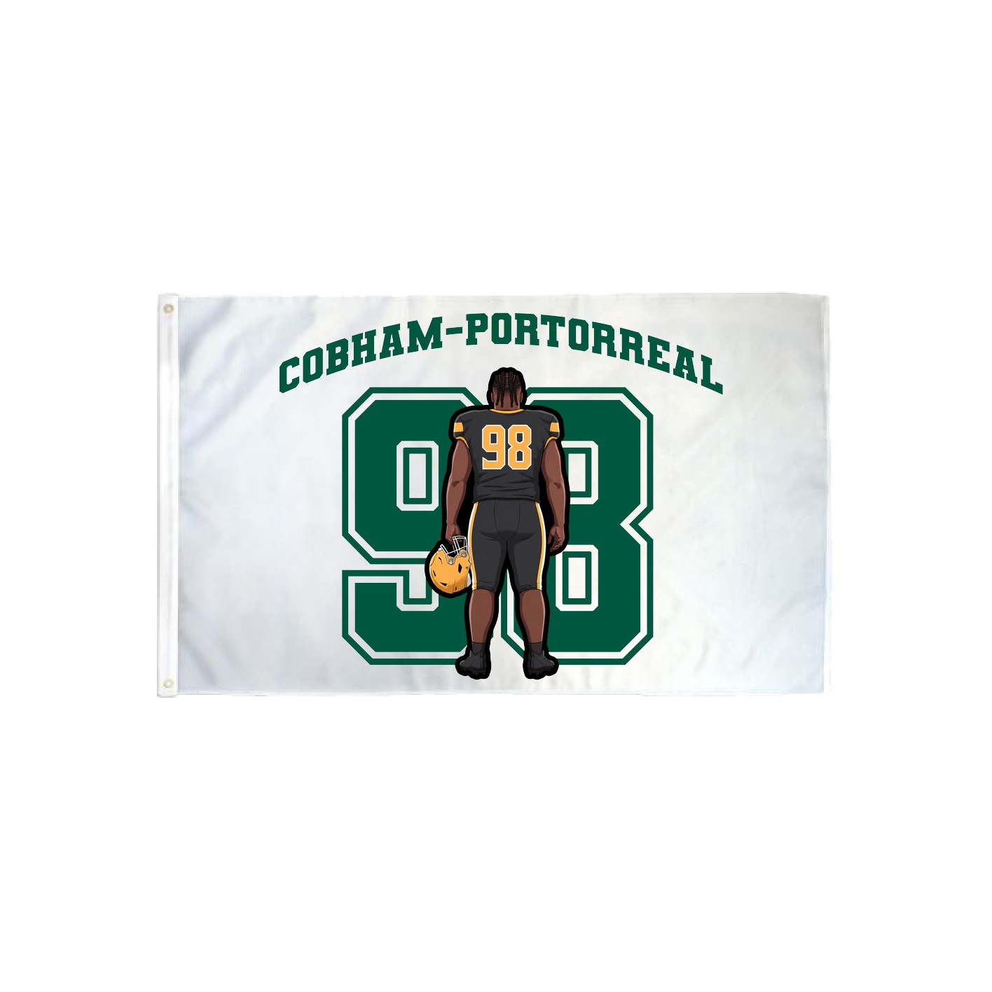 3x5 Flag — Number in Classic