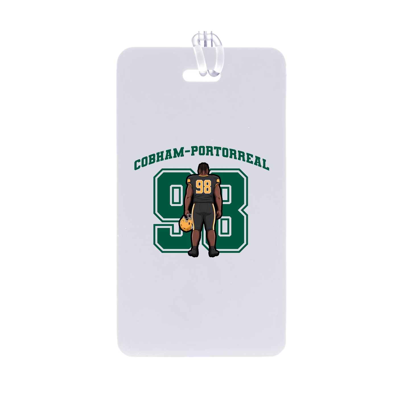 Bag Tag — Number in Classic