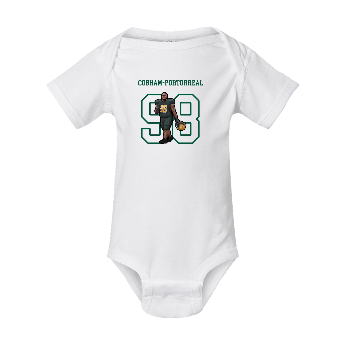 Baby Onesie — Shirsey in White