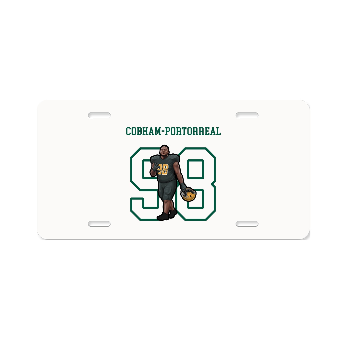 License Plate — Shirsey in Classic