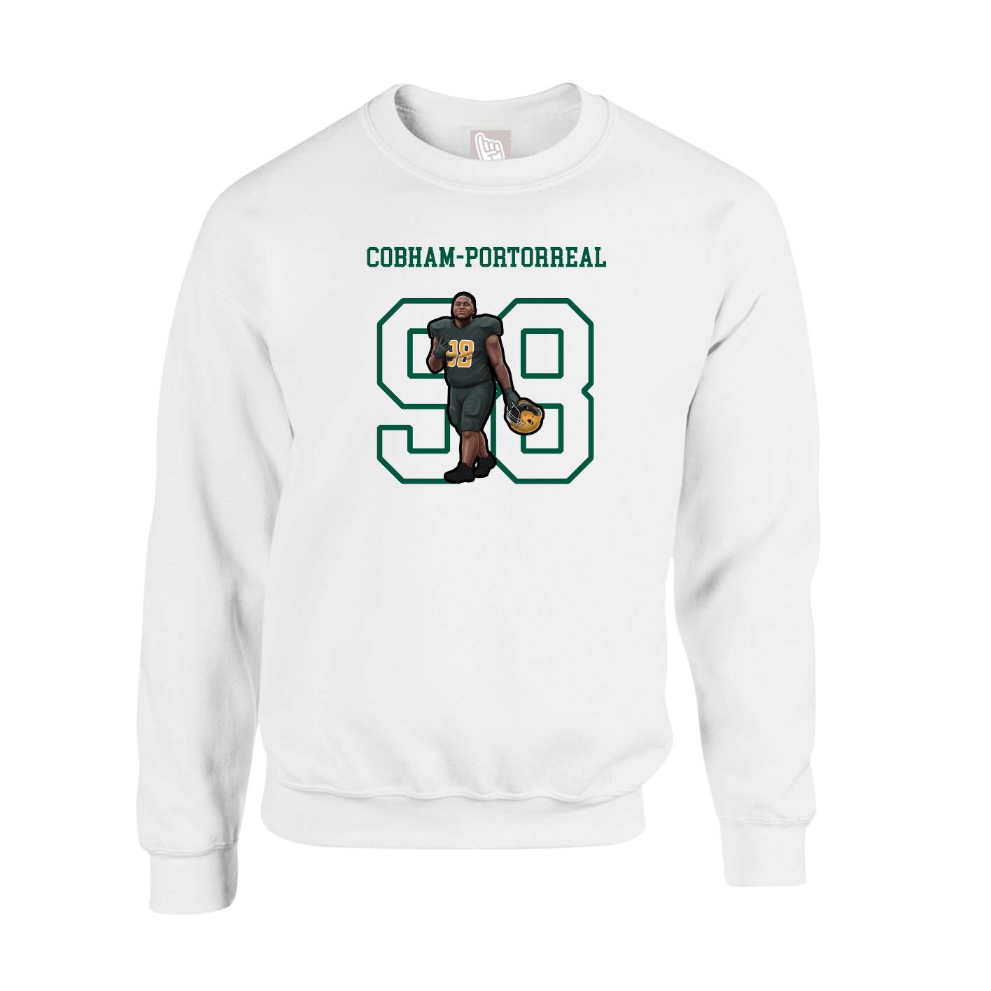 Fleece Crew — Shirsey in White