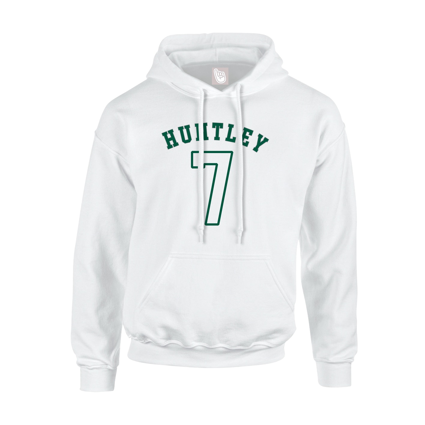 Youth Hoodie — Shirsey Arch in White