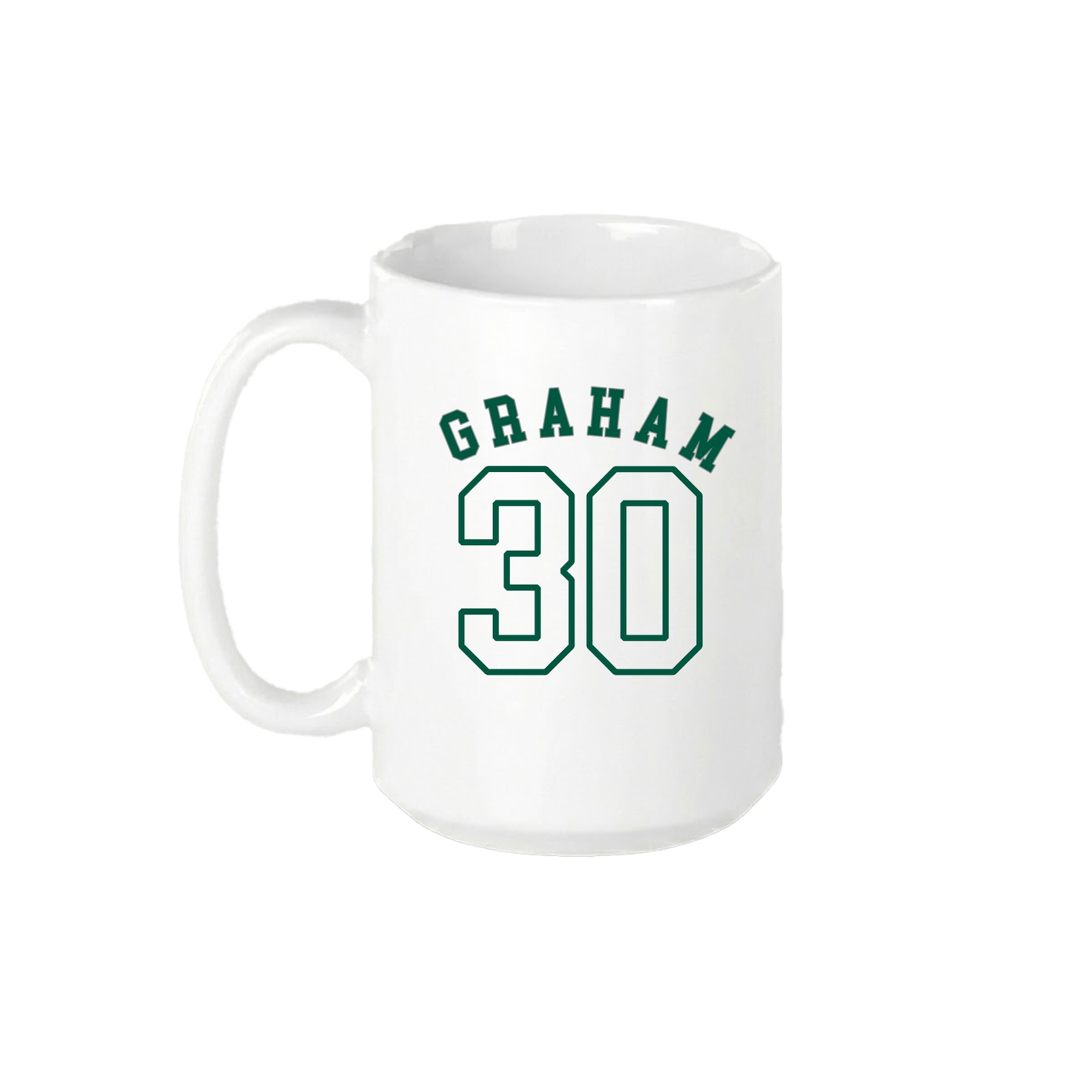15oz Coffee Mug — Shirsey Arch in White