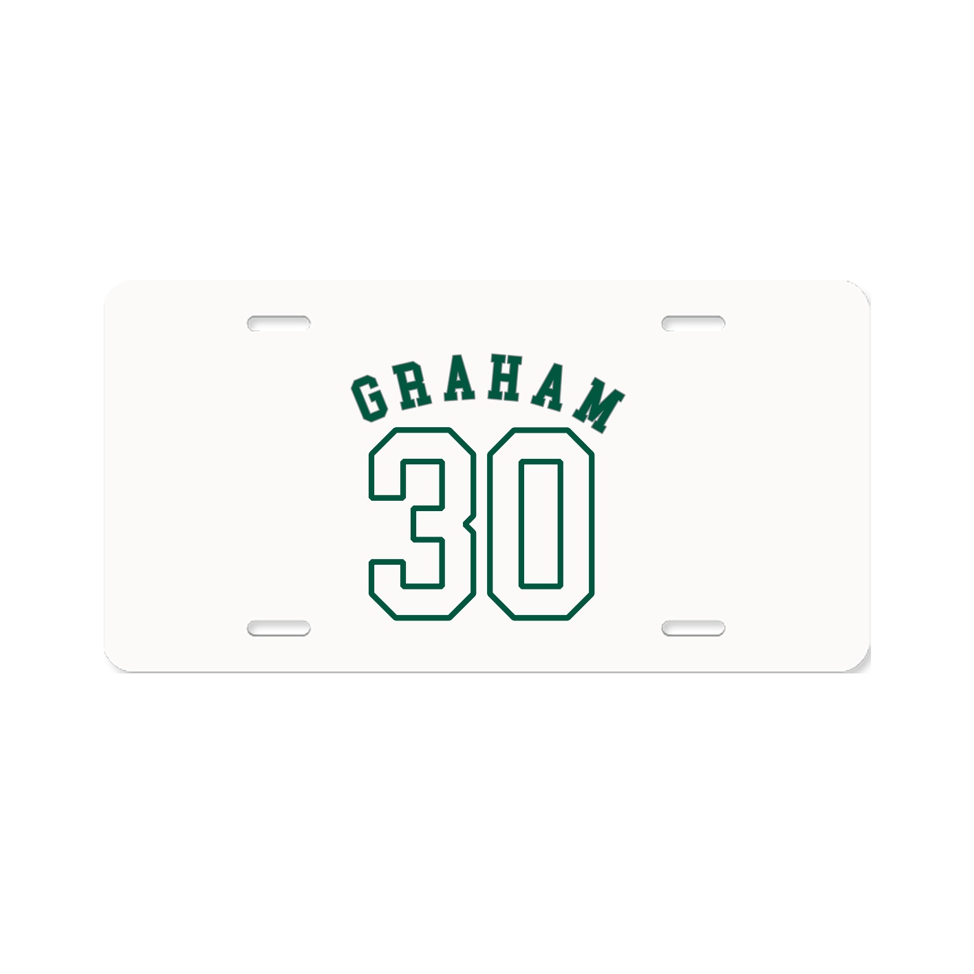 License Plate — Shirsey Arch in Classic