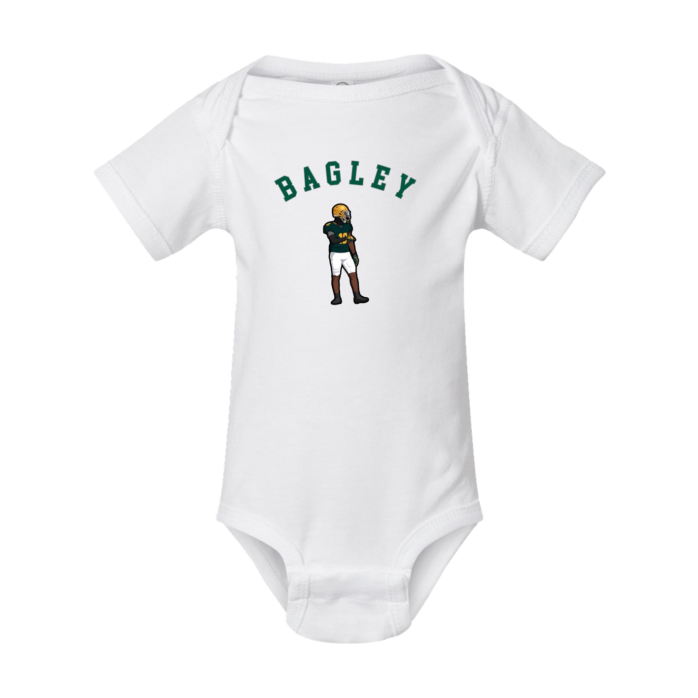 Baby Onesie — Shirsey Arch in White