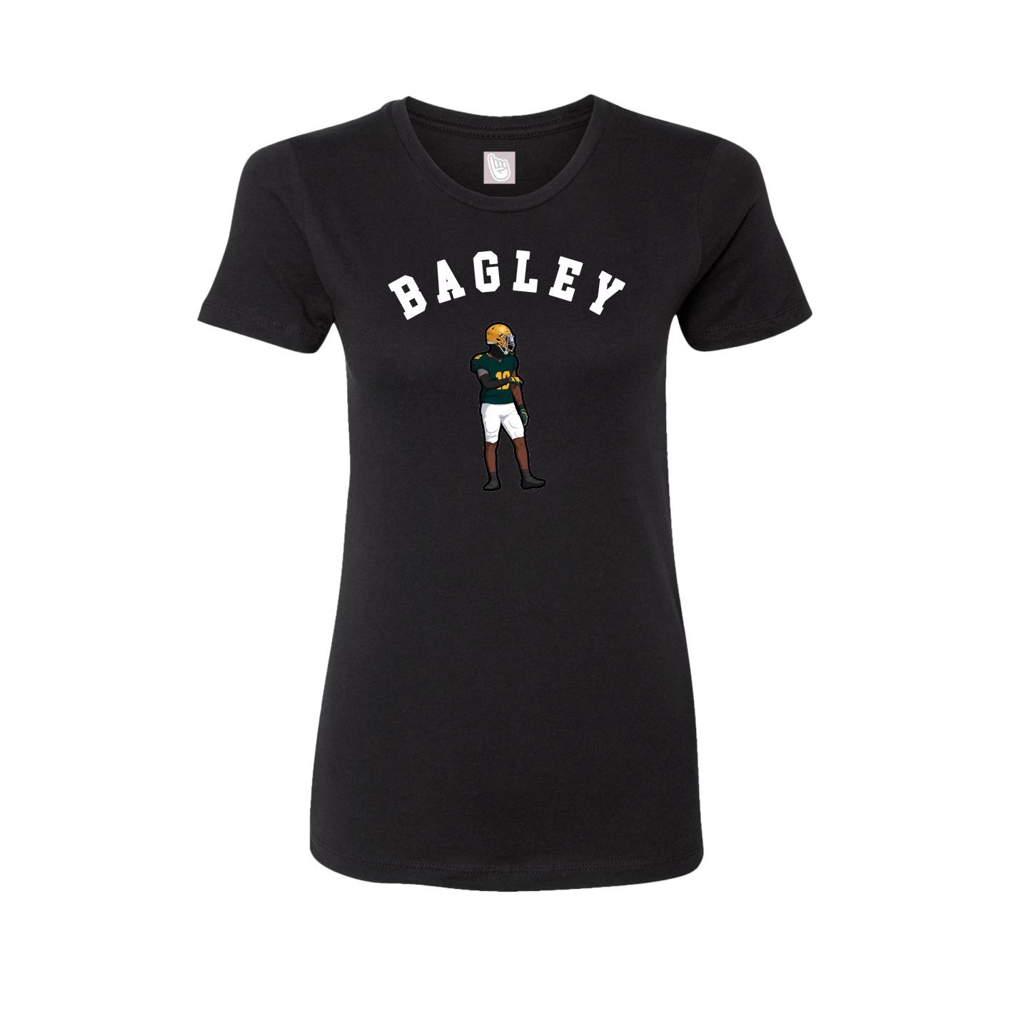 Womens Tee — Shirsey Arch in Black