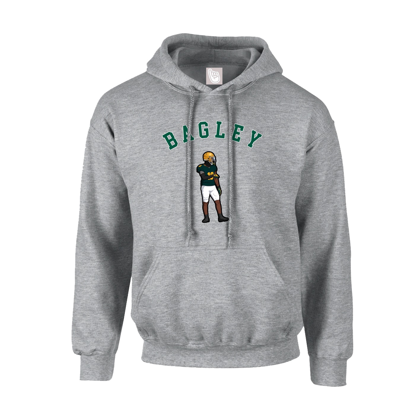 Hoodie — Shirsey Arch in Grey
