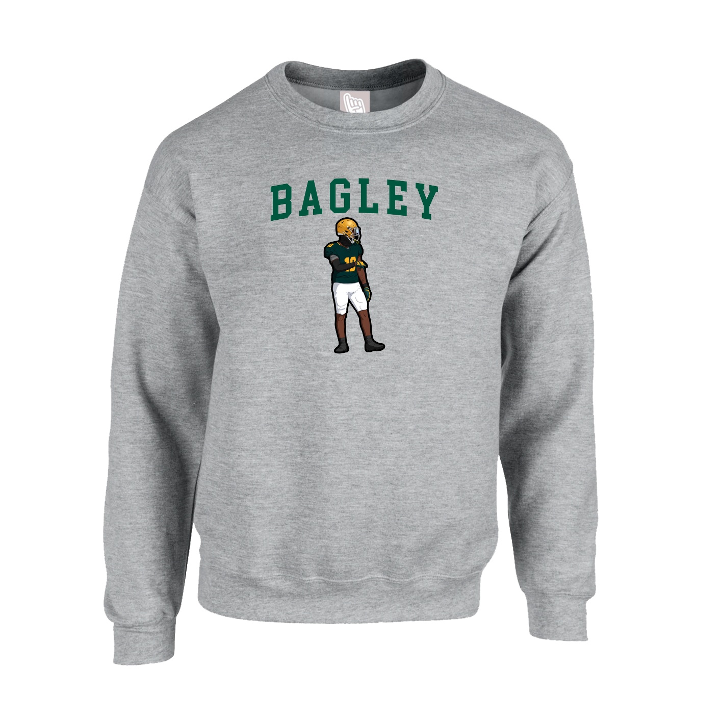 Fleece Crew — Shirsey in Grey
