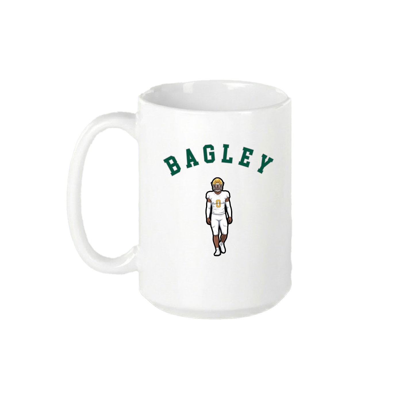 15oz Coffee Mug — Shirsey Arch in White