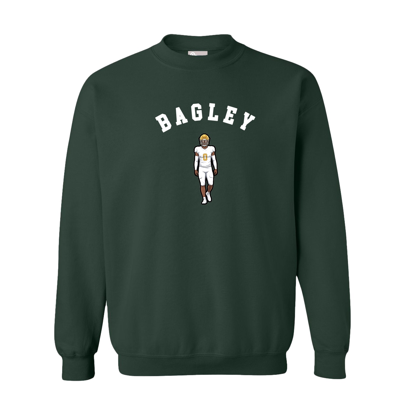Fleece Crew — Shirsey Arch in Green