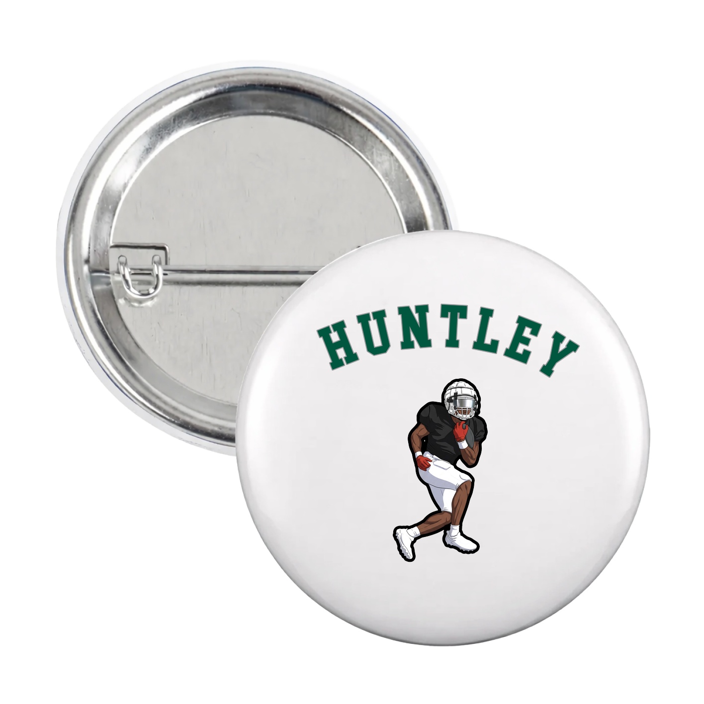 Game Day Button — Shirsey Arch in White