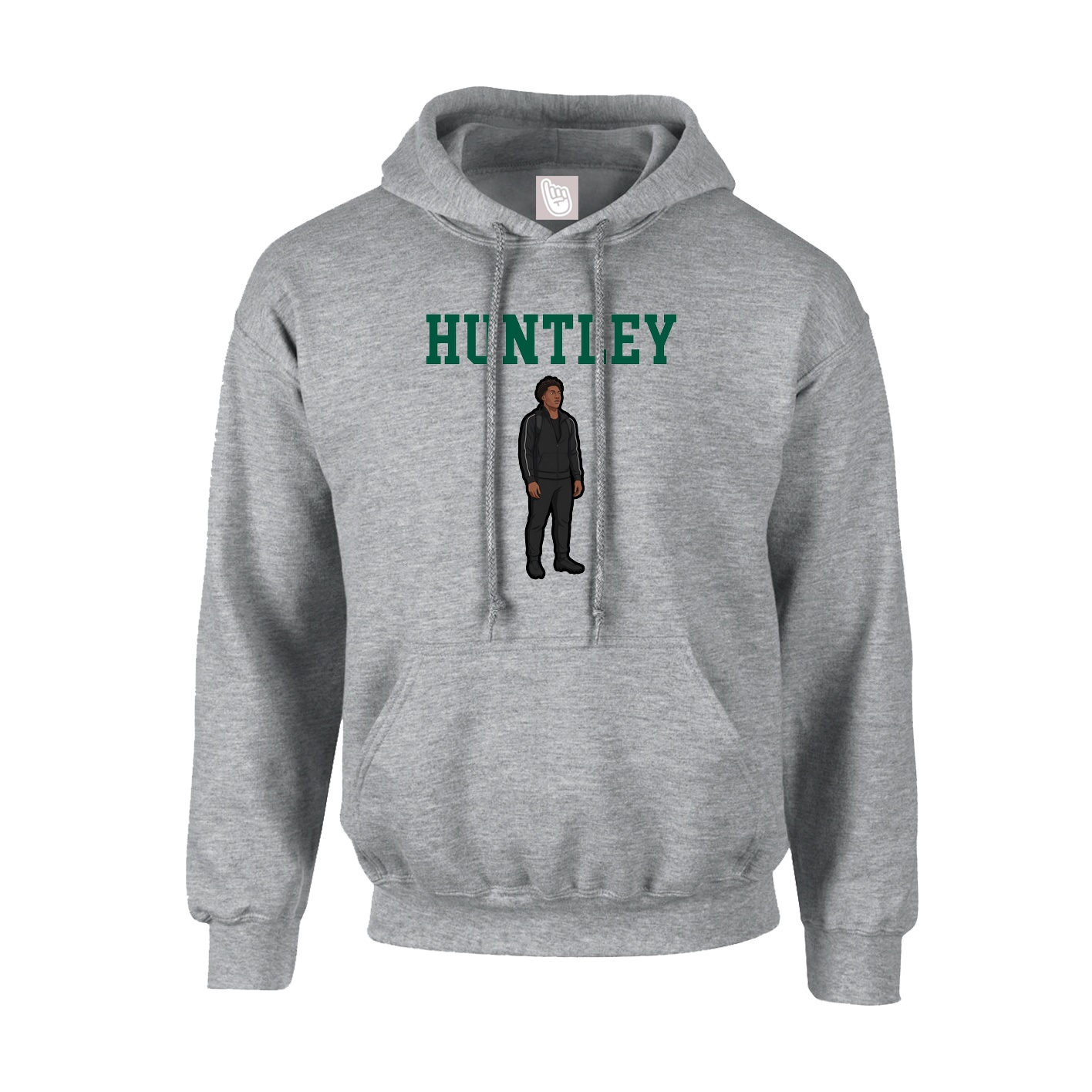 Hoodie — Shirsey in Grey