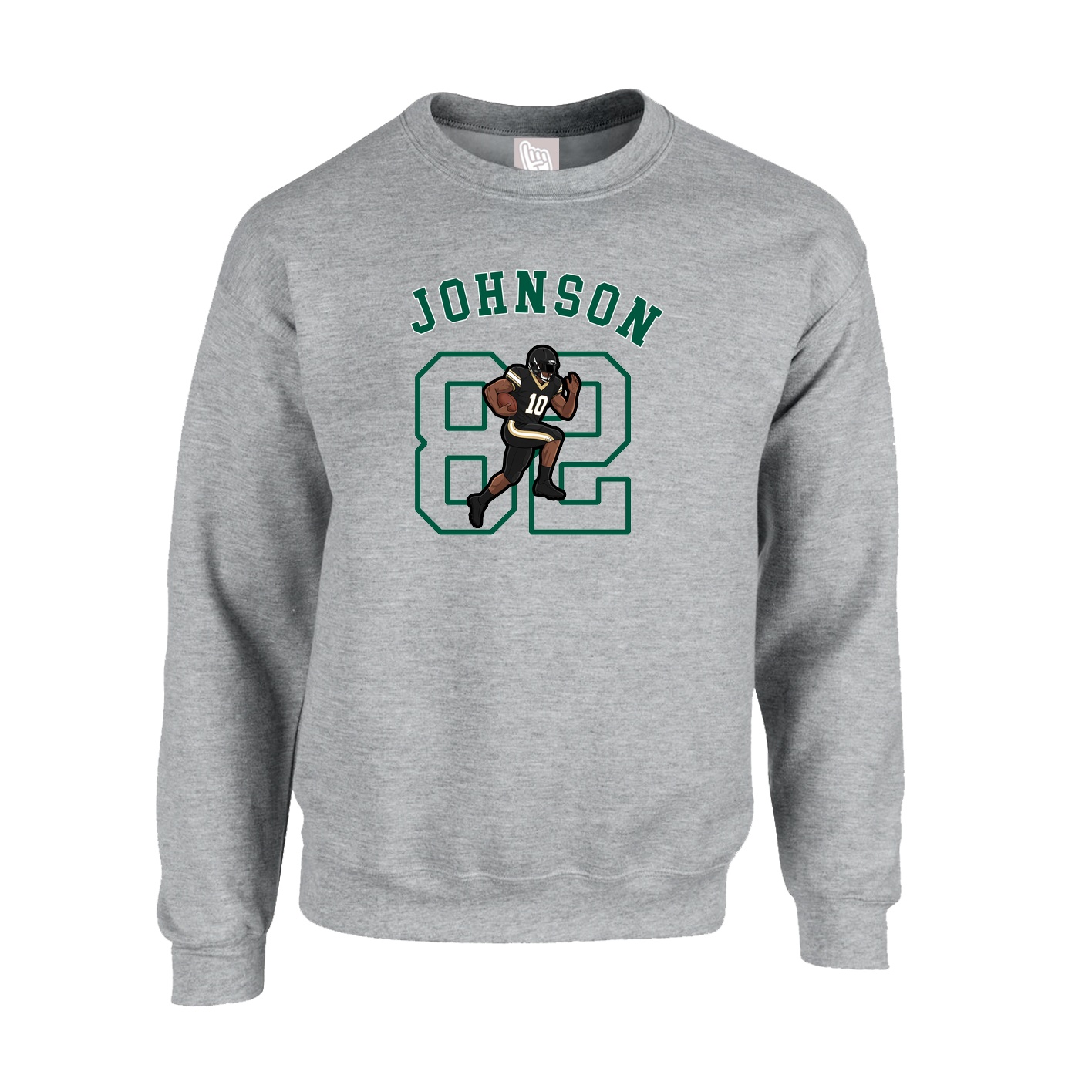 Fleece Crew — Shirsey Arch in Grey