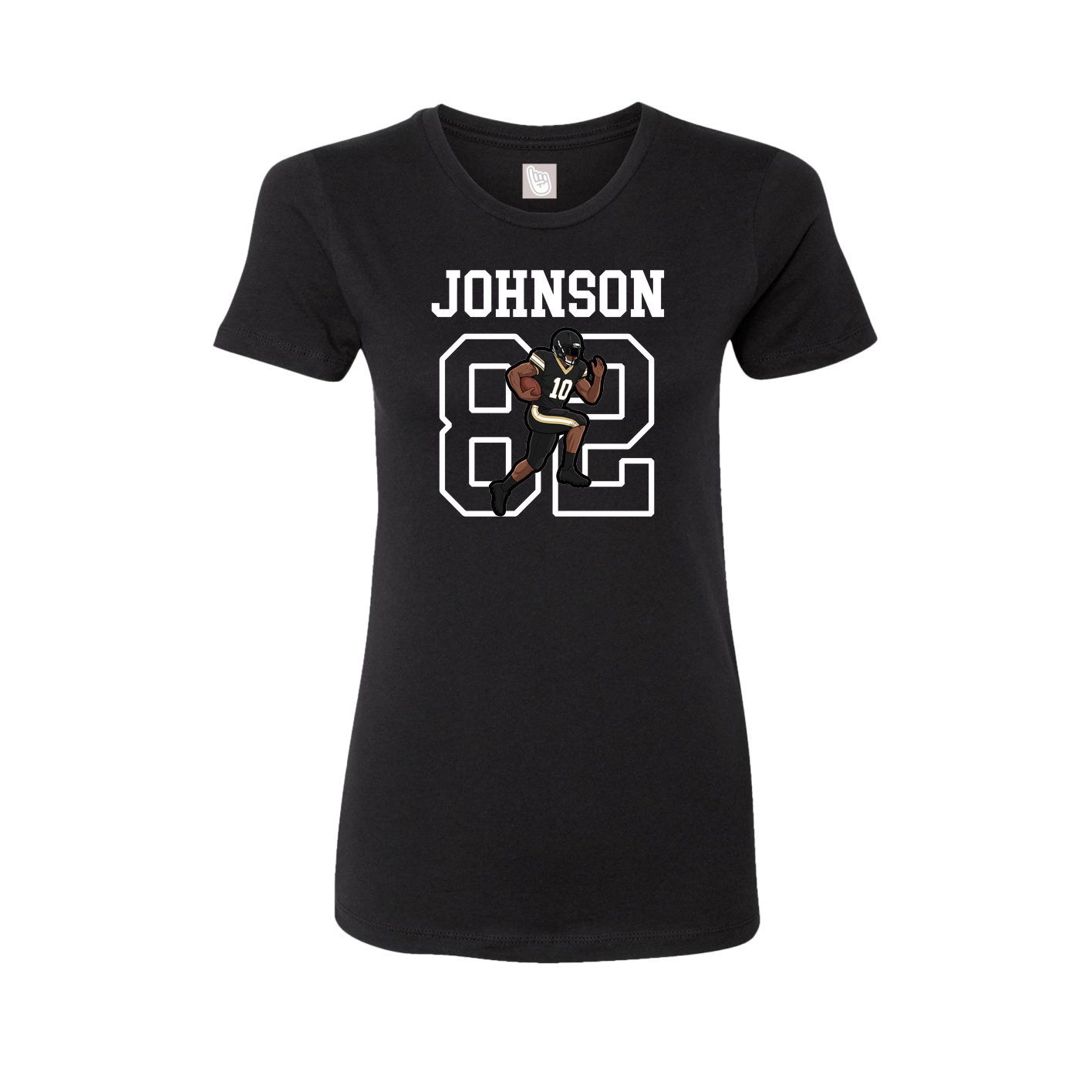 Fitted Women's Tee — Shirsey in Black