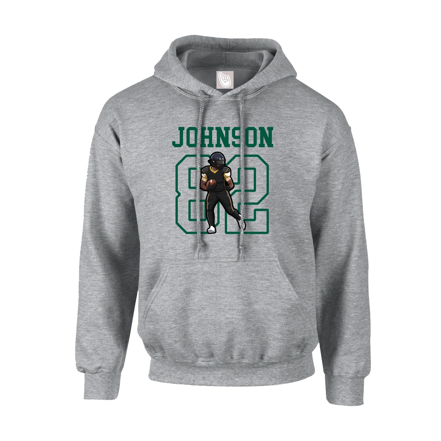 Hoodie — Shirsey in Grey