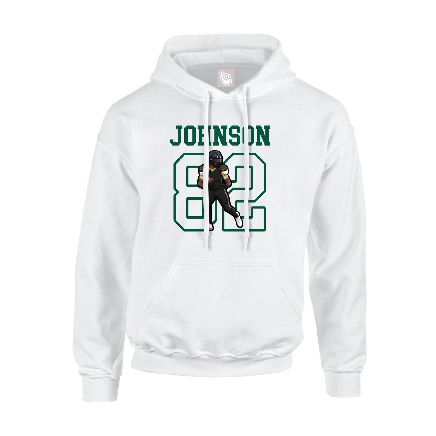 Youth Hoodie — Shirsey in White