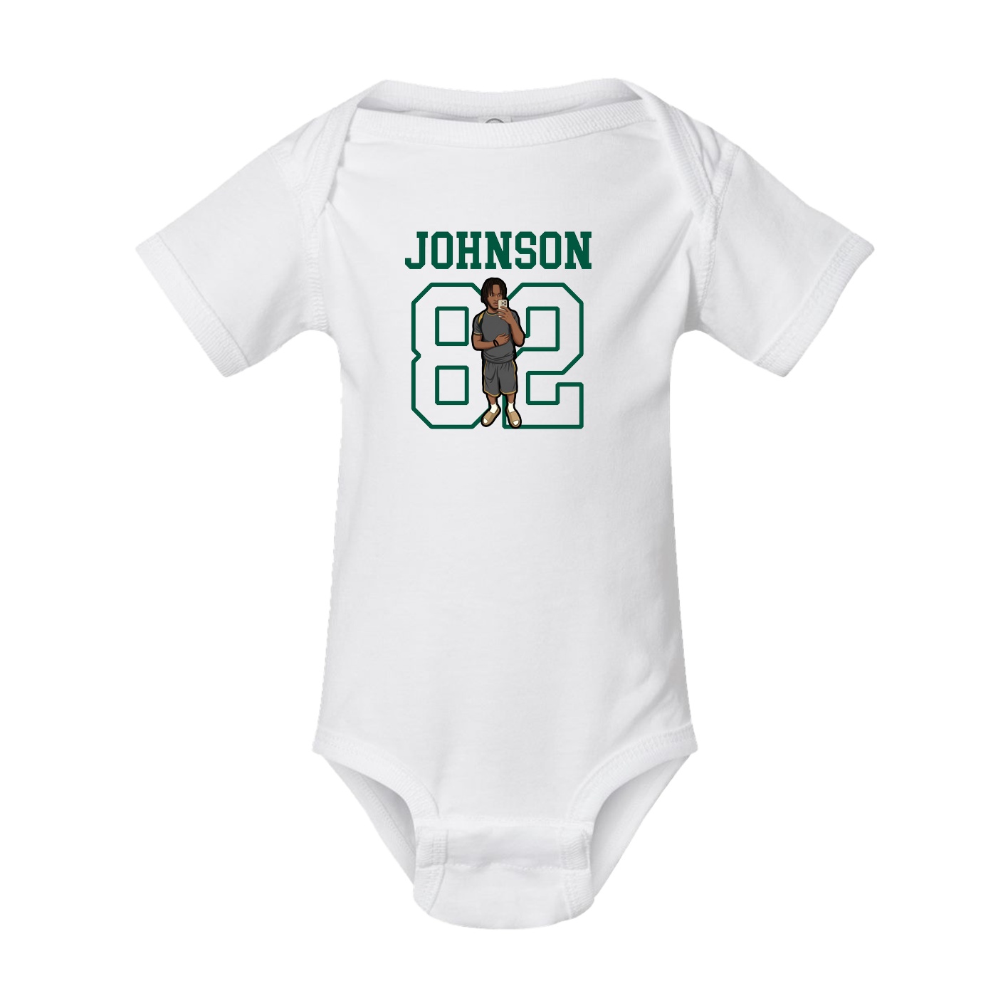 Baby Onesie — Shirsey in White