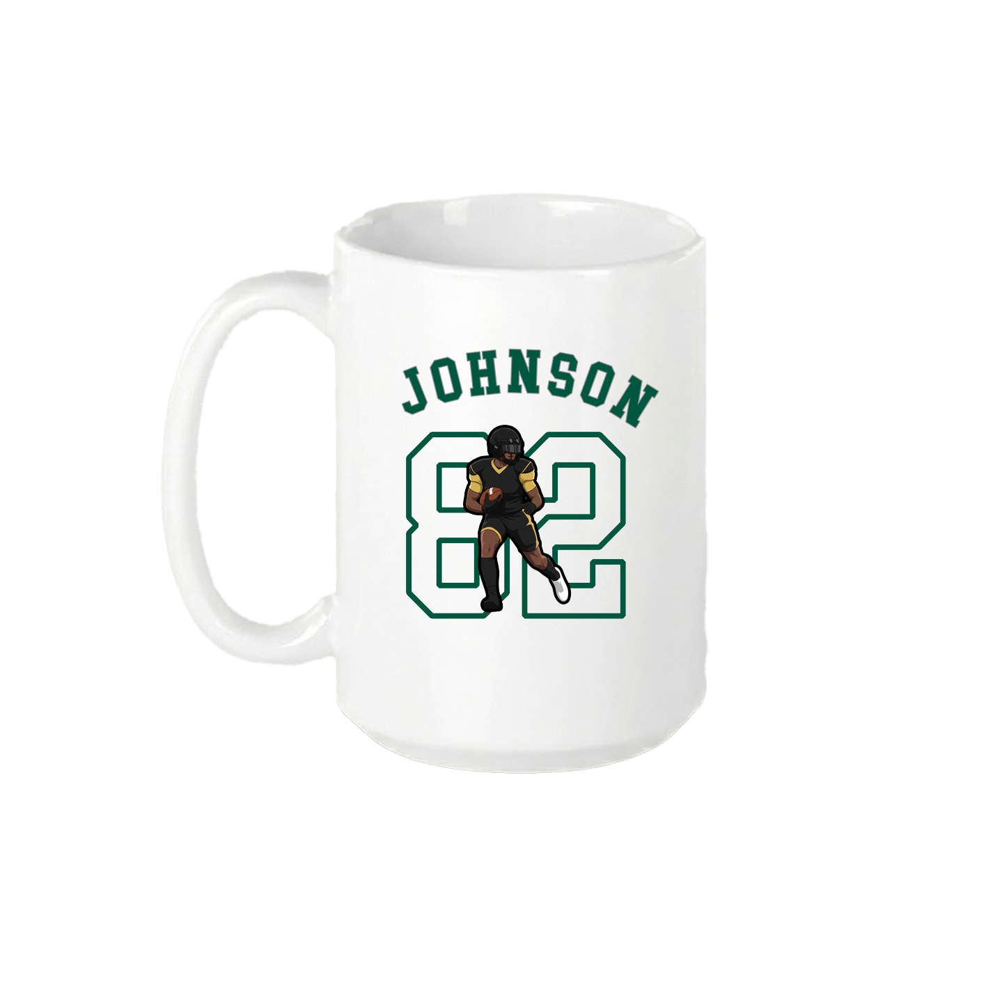 15oz Coffee Mug — Shirsey Arch in White