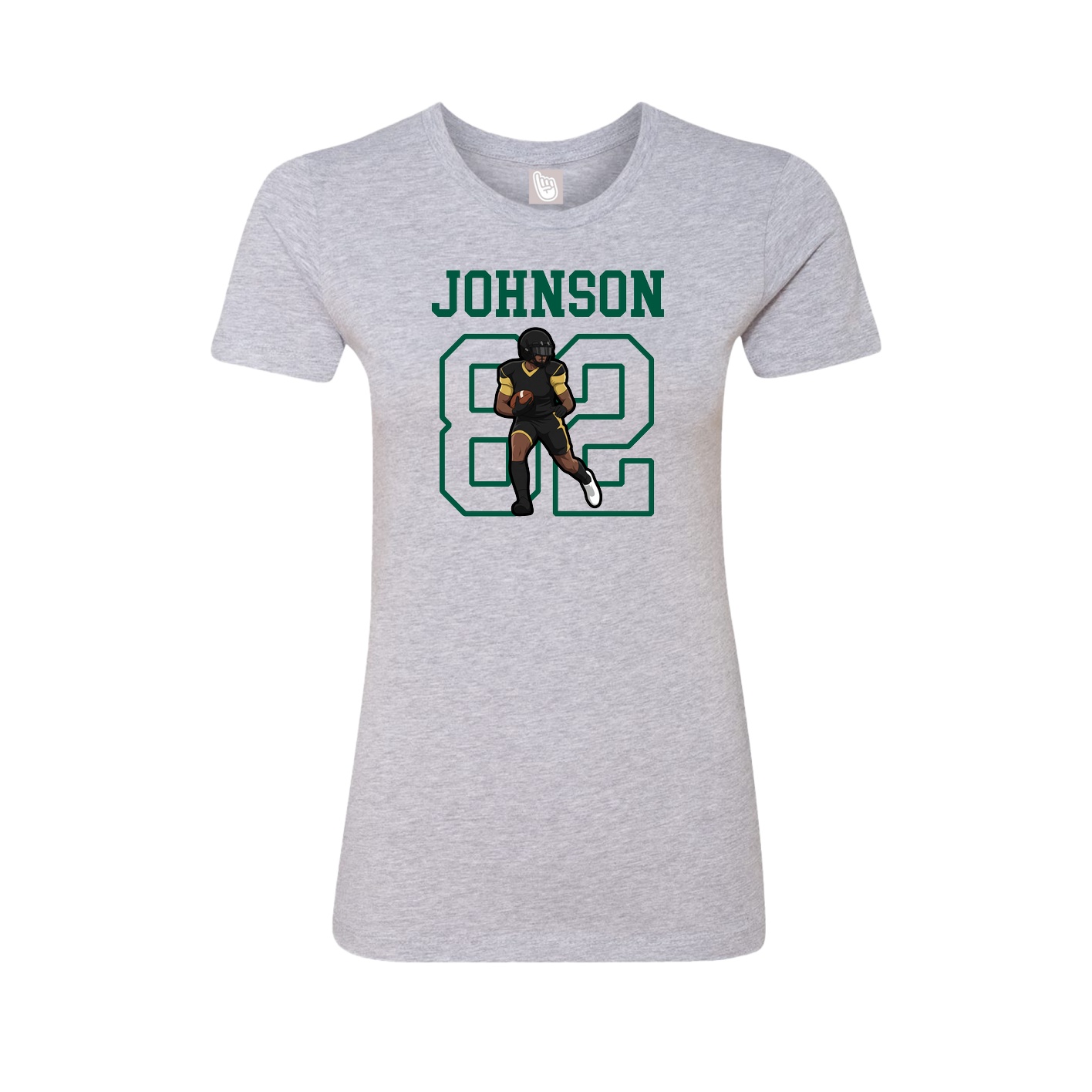 Fitted Women's Tee — Shirsey in Grey