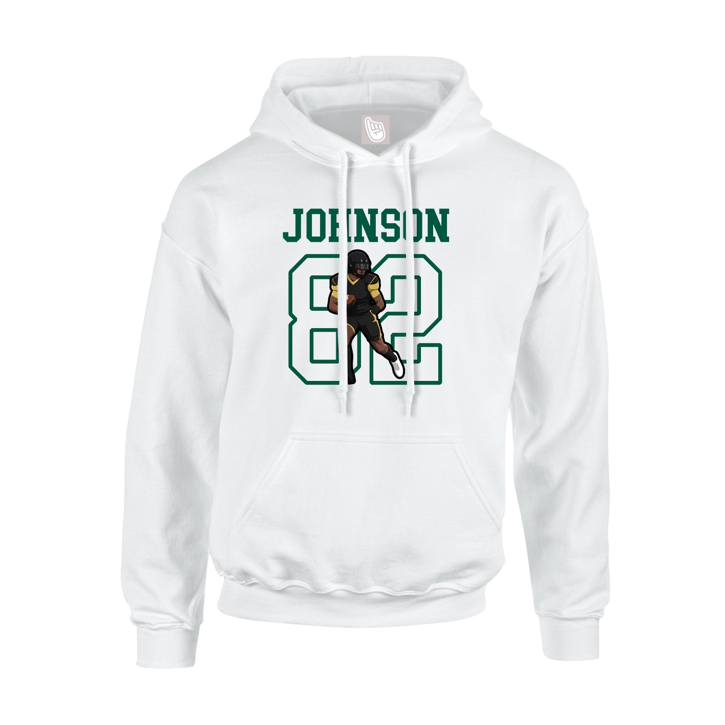 Hoodie — Shirsey in White