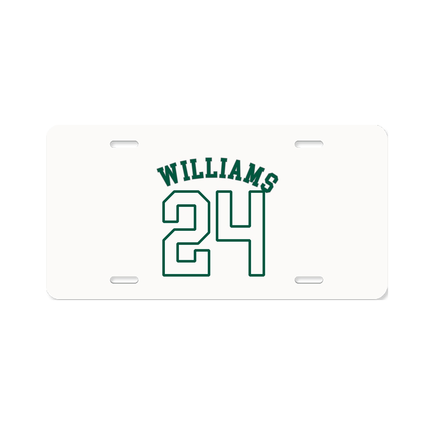 License Plate — Shirsey Arch in Classic