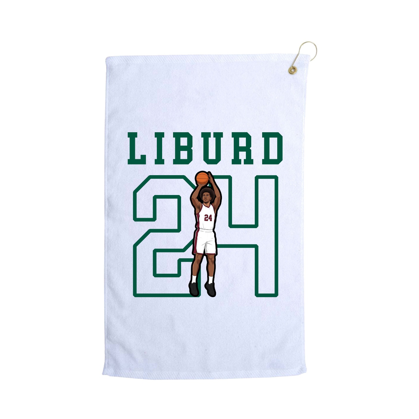 Golf Towel — Shirsey in White