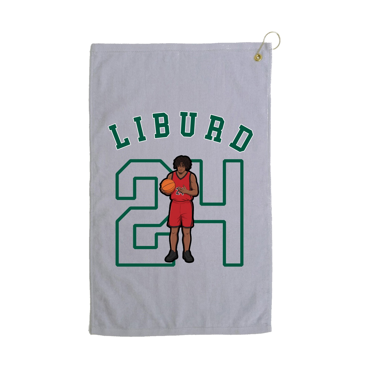 Golf Towel — Shirsey Arch in Grey