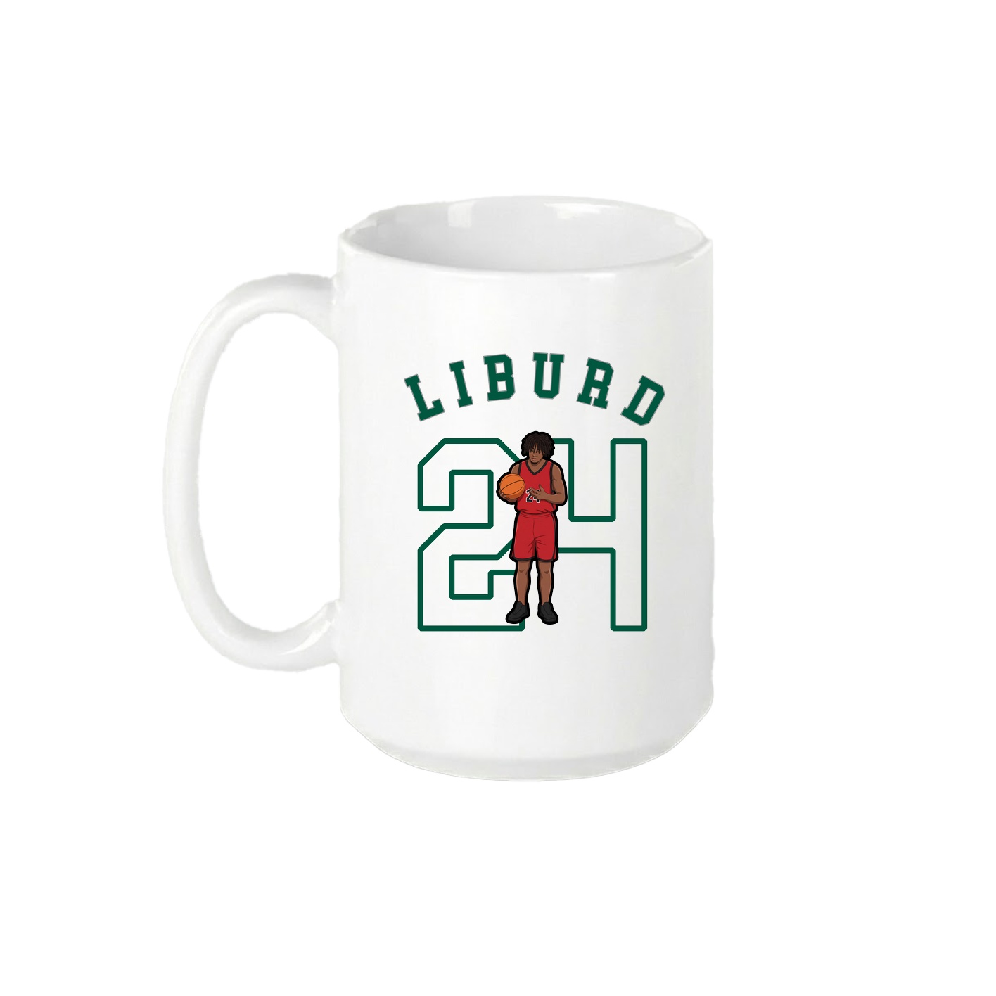 15oz Coffee Mug — Shirsey Arch in White
